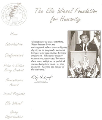 EWF Old Homepage